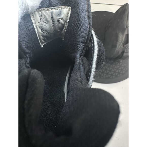 Nike Huarache Run Low Triple Black Size 13c (PS) - - Picture 7 of 10